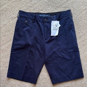 NWT Ralph Lauren size 8 navy flat front shorts